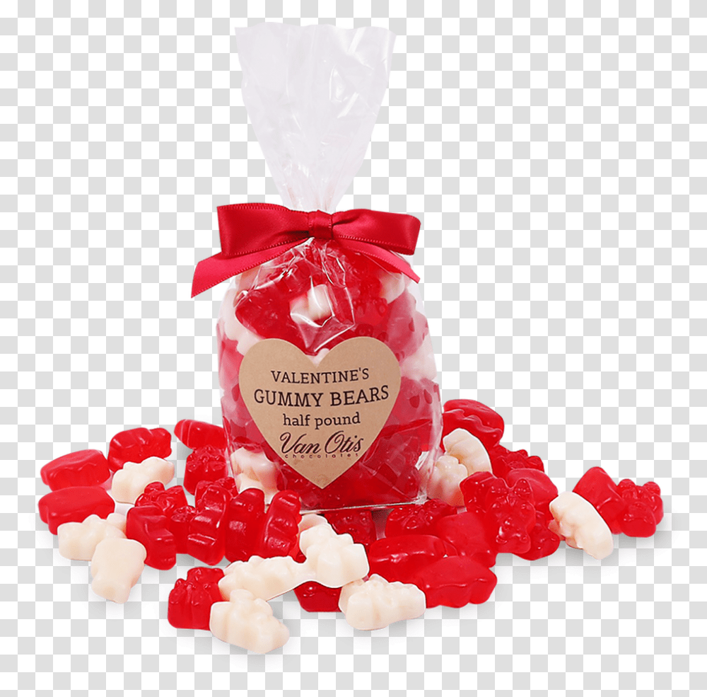 Valentine's Gummy Bears Candy, Sweets, Food, Confectionery, Wedding Cake Transparent Png