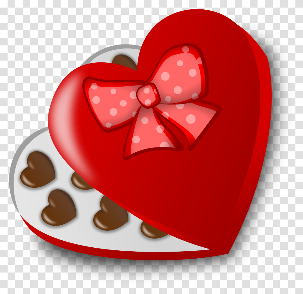 Valentines Candy Box Of Chocolates Clip Art, Sweets, Food, Confectionery, Gift Transparent Png