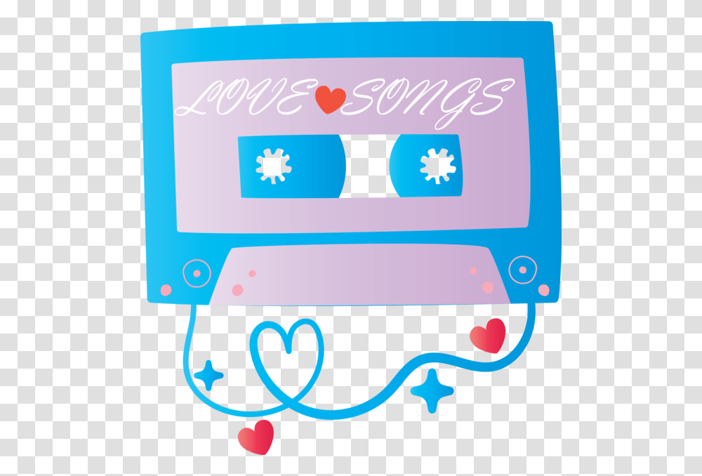 Valentines, Cassette, Tape Transparent Png