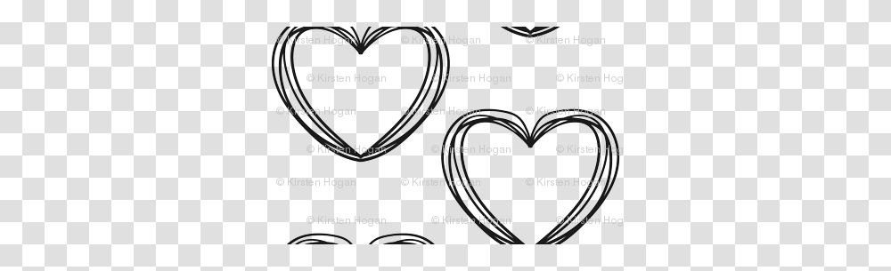 Valentines Day Black And White Heart Stripes Cute Valentines Day, Plot, Plan, Diagram Transparent Png