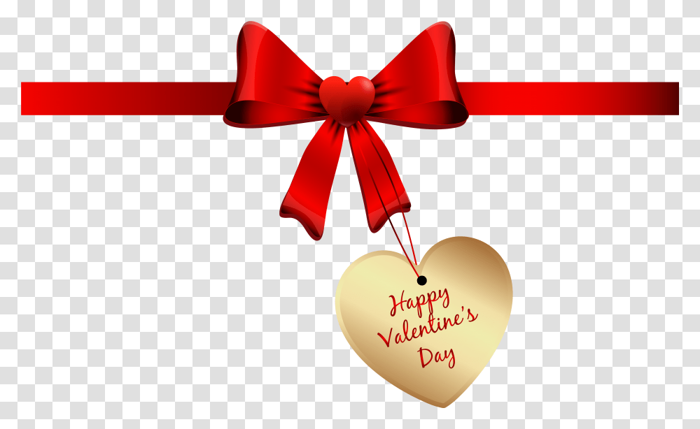 Valentines Day Bow Clipart Image Is Available Happy Valentine Day 2019, Lamp, Plant, Heart Transparent Png