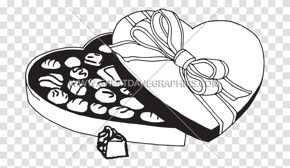 Valentines Day Chocolates Production Ready Artwork For T Shirt, Apparel, Hat, Bonnet Transparent Png