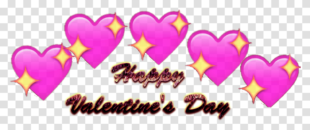 Valentines Day Clipart Border Emoji Hearts, Light, Lighting, Neon Transparent Png