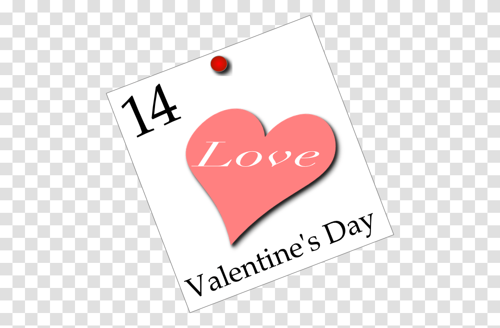 Valentines Day February Clip Art, Paper, Heart, Number Transparent Png