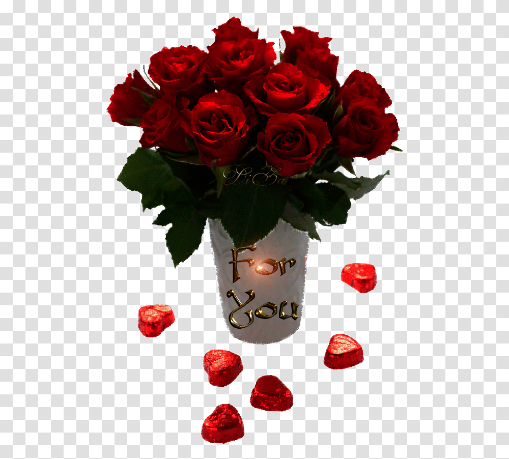 Valentines Day Flower Gif, Plant, Blossom, Flower Bouquet, Flower Arrangement Transparent Png