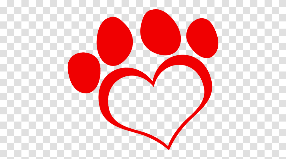 Valentines Day Fundraising Pages Love Heart Paw Print Transparent Png