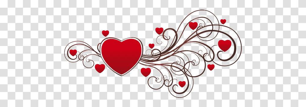 Valentines Day Gift Guide Border Valentine Heart Free Images Of Hearts, Graphics, Floral Design, Pattern, Rug Transparent Png