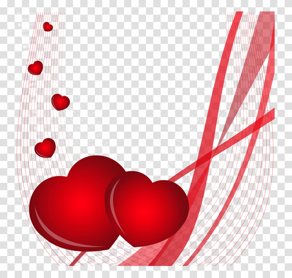 Valentines Day Heart And Web Decoration Gallery, Stain, Glass, Advertisement Transparent Png