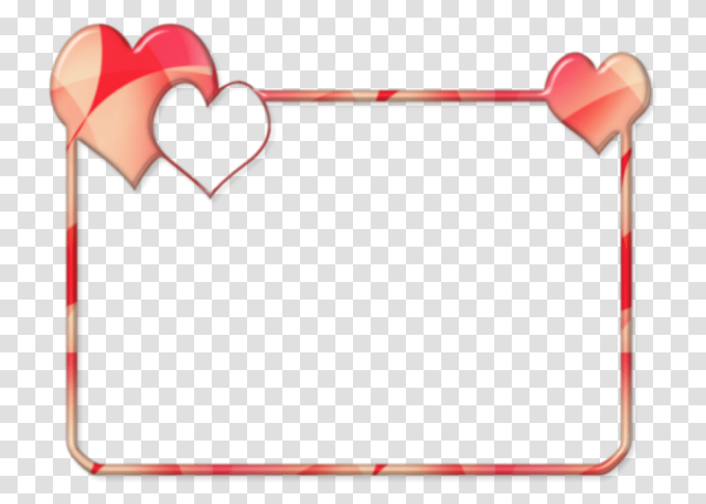 Valentines Day Right Border Of Heart Clip Art Free Heart Border Frame For Video Editing, Bow, Symbol, Batman Logo Transparent Png