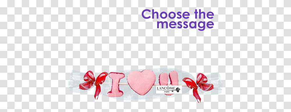 Valentines Day Skewer Marshmallow Heart, Text, Pillow, Cushion, Icing Transparent Png