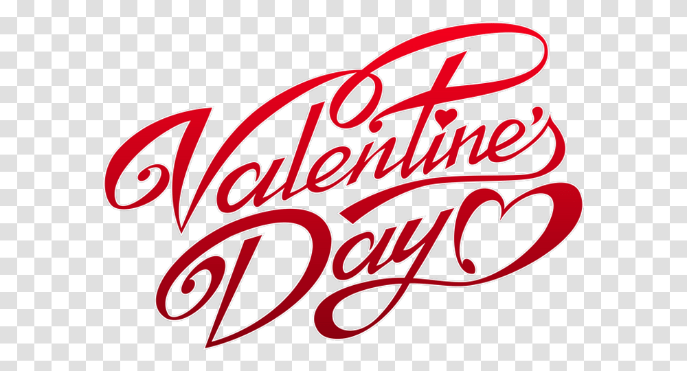 Valentines Day Text Happy Valentine Day, Logo, Trademark, Coke Transparent Png