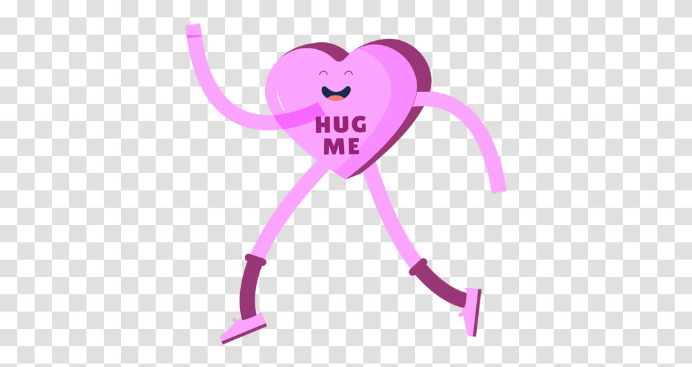 Valentines Hug Me Heart Candy Girly, Purple, Cupid, Clothing, Apparel Transparent Png