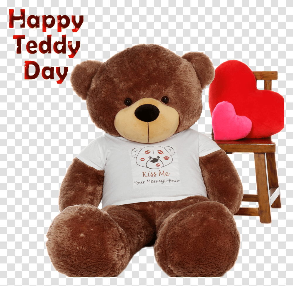 Valentines Teddy Bear Teddy Bear, Toy, Chair, Furniture, Plush Transparent Png