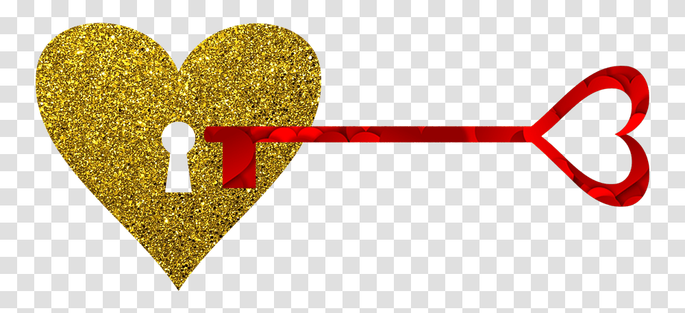 Valentines Valentine Day Golden Free Image On Pixabay Golden Heart Valentine, Light, Hammer, Tool, Rug Transparent Png