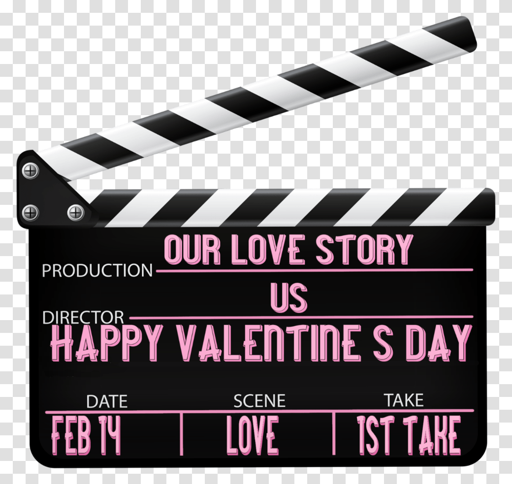 Valentinesday Valentines Movie Clapboard Clapboard, Paper, Advertisement, Poster Transparent Png