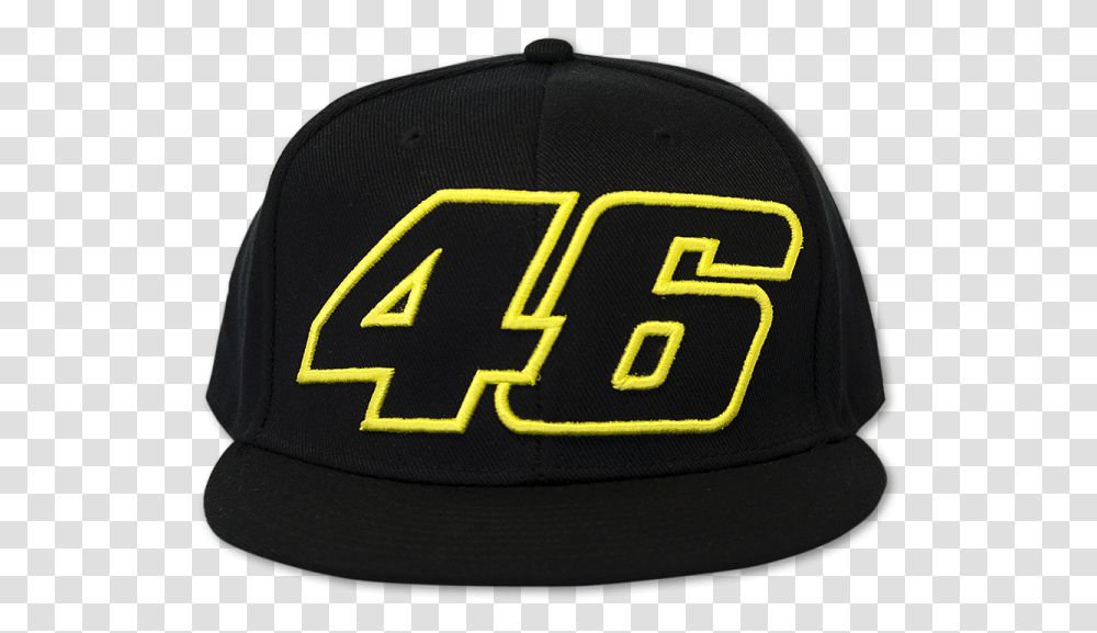 Valentino Rossi 46 Flat Visor Paddock Baseball Cap, Clothing, Apparel, Hat, Number Transparent Png
