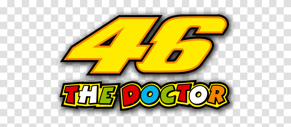 Valentino Rossi Moon Sun Logo 46 The Doctor Logo, Pac Man, Text, Word Transparent Png