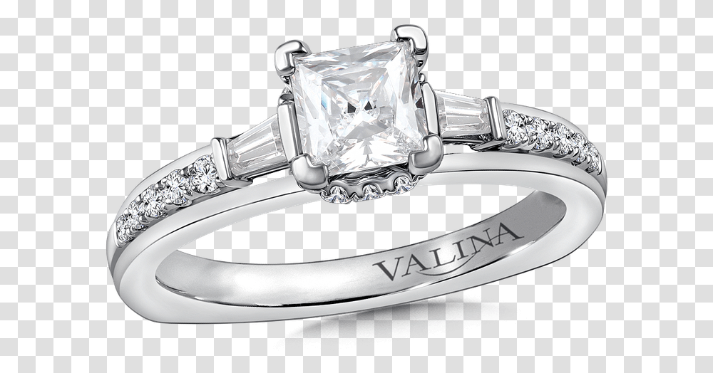 Valina Diamond Engagement Ring Mounting In 14k White Pre Engagement Ring, Jewelry, Accessories, Accessory, Platinum Transparent Png