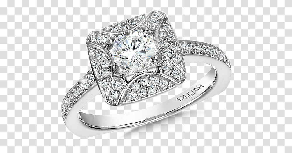Valina Diamond Halo Engagement Ring Mounting In 14k Pre Engagement Ring, Jewelry, Accessories, Accessory, Platinum Transparent Png