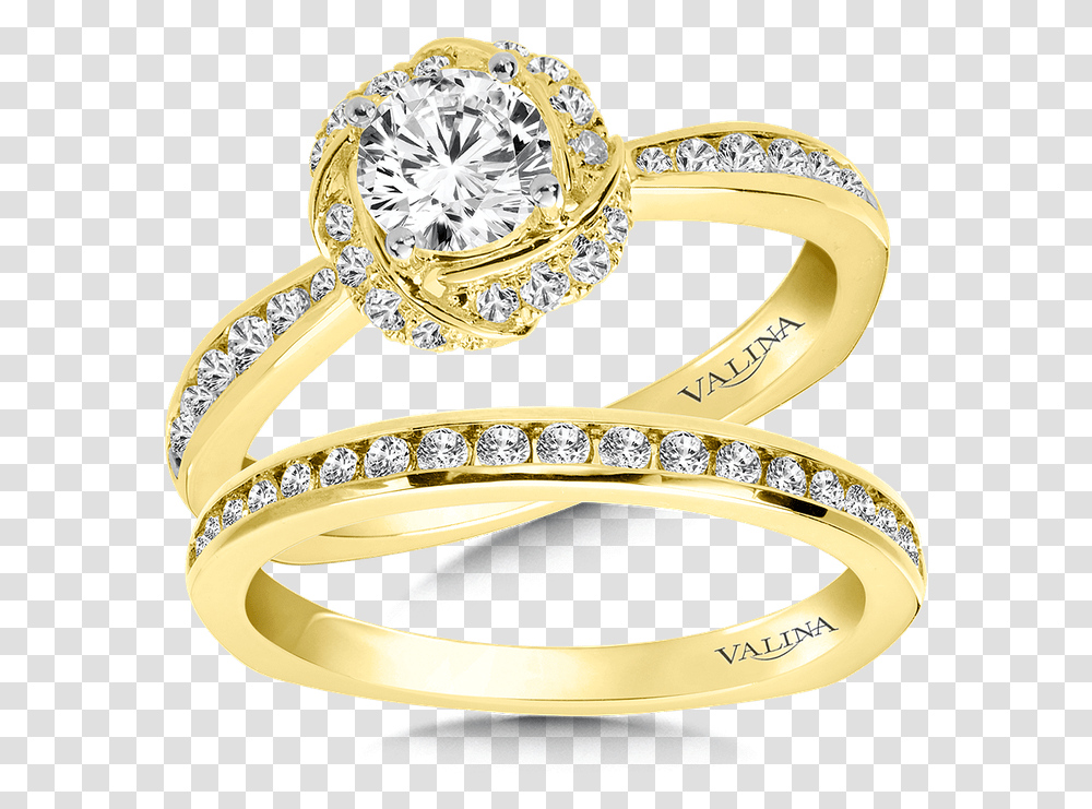 Valina Halo Engagement Ring Mounting In 14k Yellow Gold 29 Ring, Jewelry, Accessories, Accessory, Diamond Transparent Png