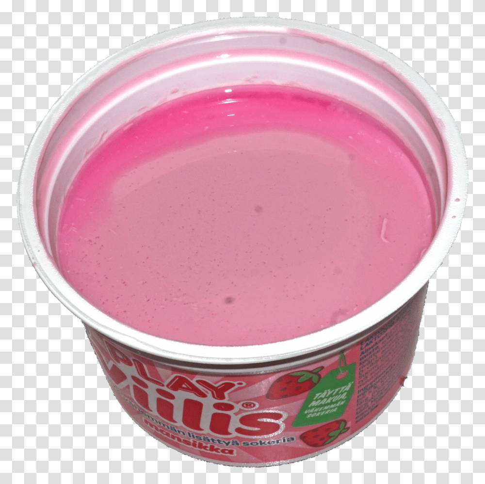 Valio Play Viilis Strawberry Health Shake, Milk, Beverage, Drink, Dessert Transparent Png