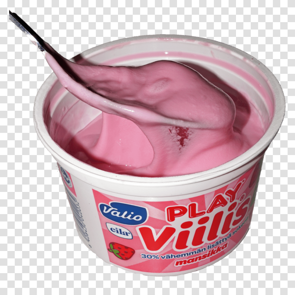 Valio Viilis, Dessert, Food, Yogurt, Ice Cream Transparent Png