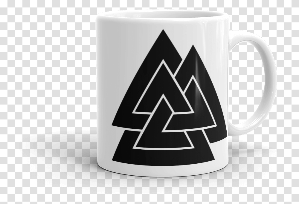 Valknut Coffee Mug Norse Runes, Coffee Cup Transparent Png