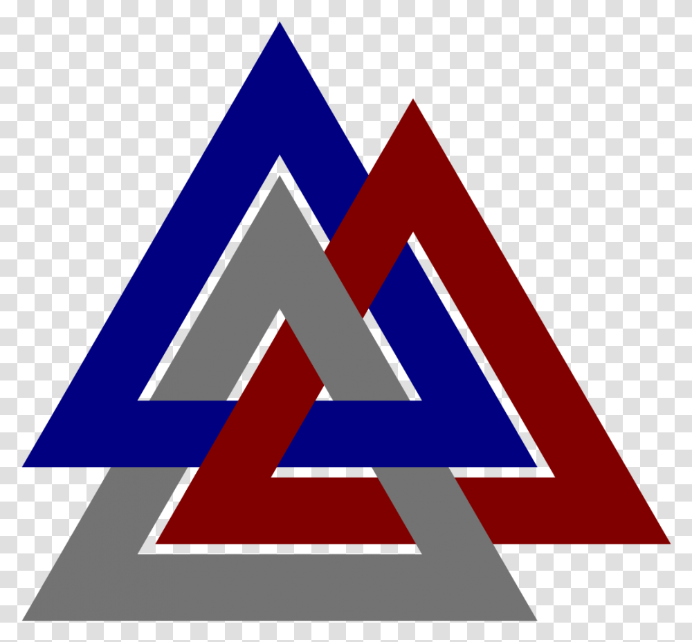 Valknut Symbol, Triangle Transparent Png