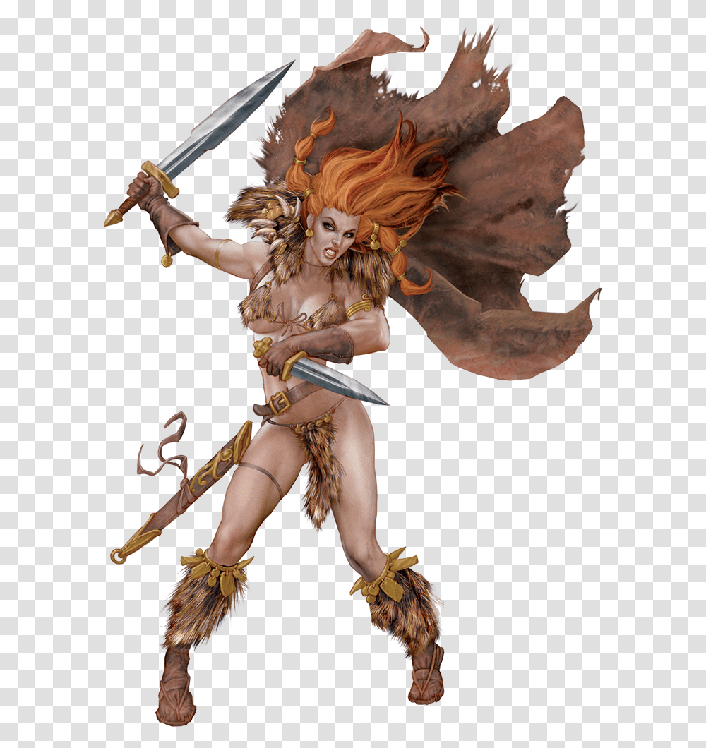 Valkyrie Conan Download Conan Valkyrie, Person, Costume, Crowd Transparent Png