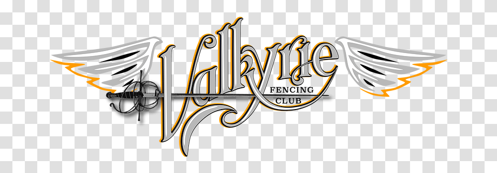 Valkyrie Fencing Calligraphy, Text, Alphabet, Label, Logo Transparent Png