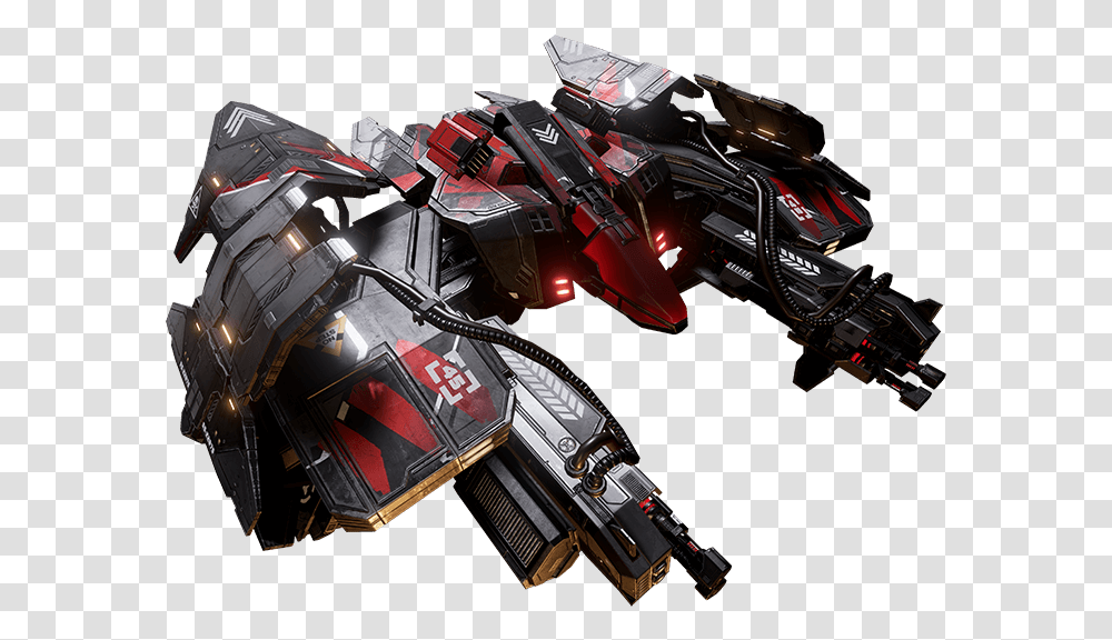 Valkyrie Mecha, Spaceship, Aircraft, Vehicle, Transportation Transparent Png