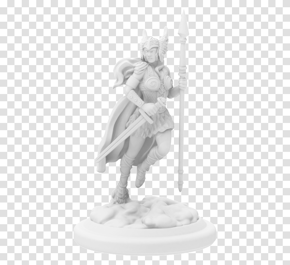 Valkyrie Render, Person, Human, Figurine Transparent Png