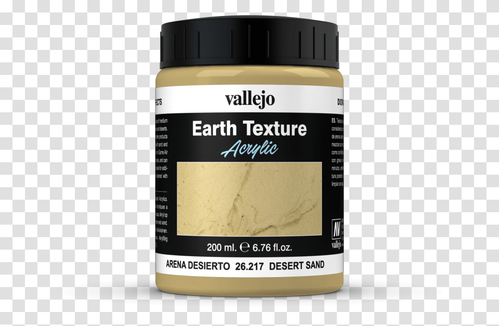 Vallejo Diorama Effects Light Brown Thick Mud 200ml Vallejo, Food, Cosmetics, Mayonnaise, Paint Container Transparent Png