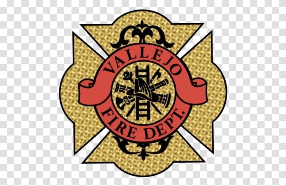 Vallejo Fire Department Logo, Trademark, Badge, Dynamite Transparent Png
