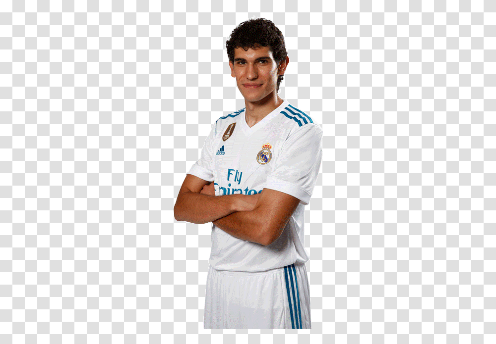 Vallejo Real Madrid, Apparel, Shirt, Person Transparent Png