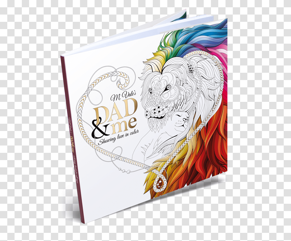 Valo S Dad Amp Me Coloring Book For Adults And Kids Illustration, Nature Transparent Png