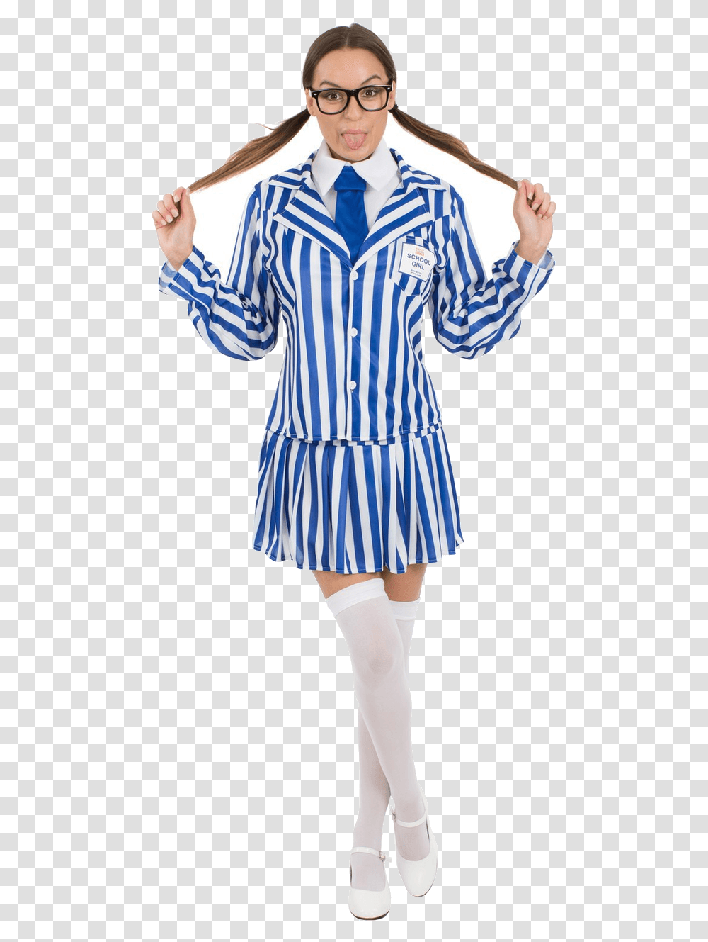Value Fancy Dress Female School Costume, Person, Performer, Face Transparent Png