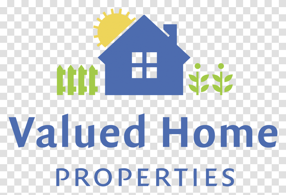 Valued Home Properties Logo Graphic Design, Housing, Building, House, Urban Transparent Png