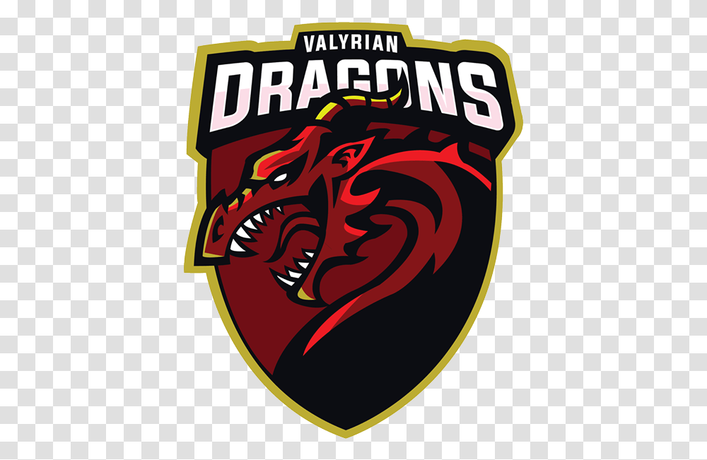 Valyrian Dragonslogo Square Valyrian Dragon Esports, Label, Poster, Advertisement Transparent Png