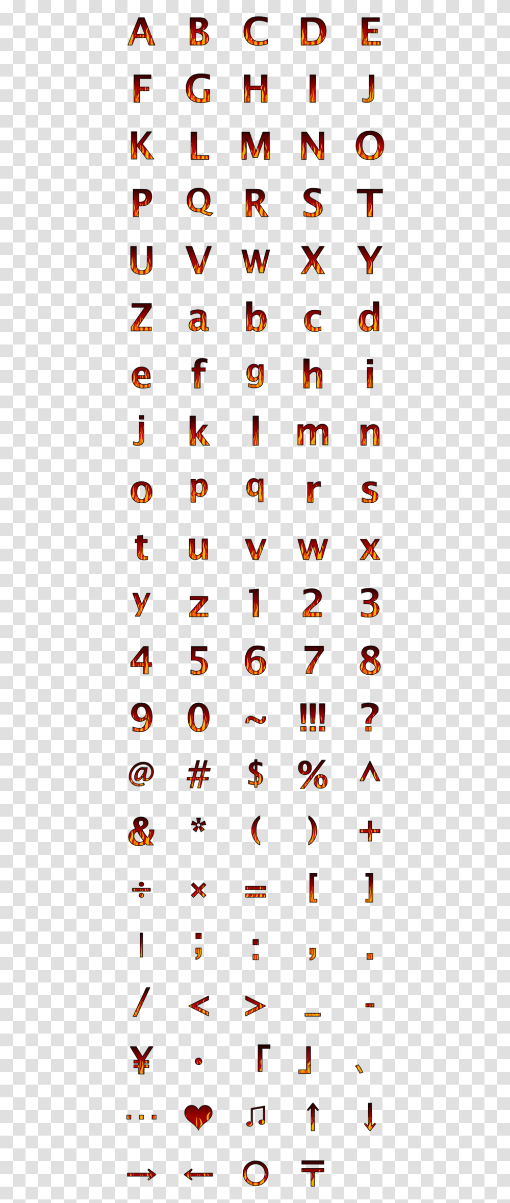 Vampire Alphabet, Number, Menu Transparent Png