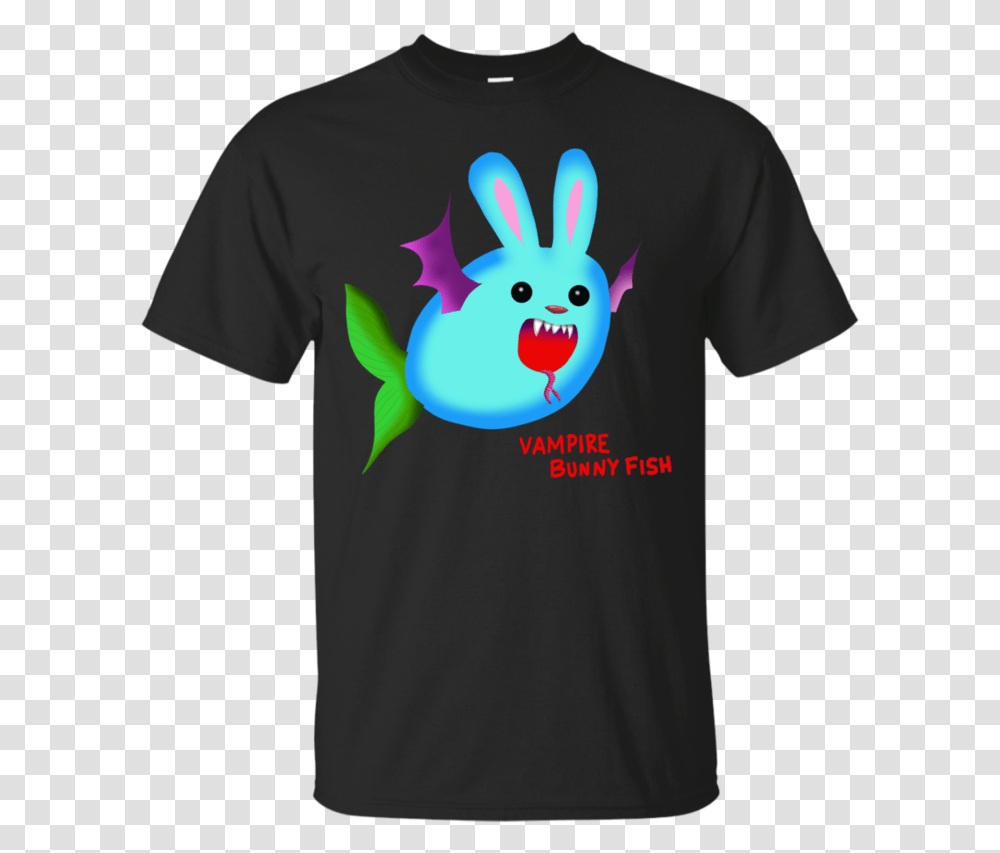 Vampire Bunny Fish Cute And Scary T Shirt Amp Hoodie Kitten T Shirt Pennywise, Apparel, T-Shirt, Person Transparent Png