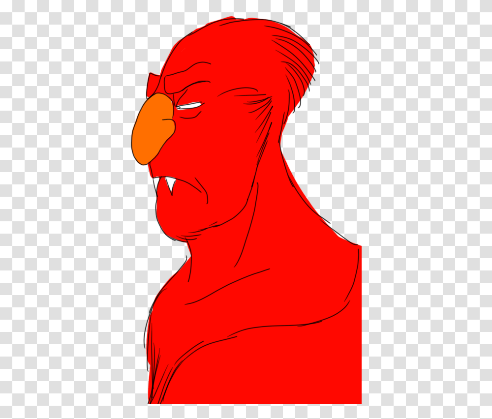 Vampire Elmo Illustration, Person, Human, Mouth, Lip Transparent Png