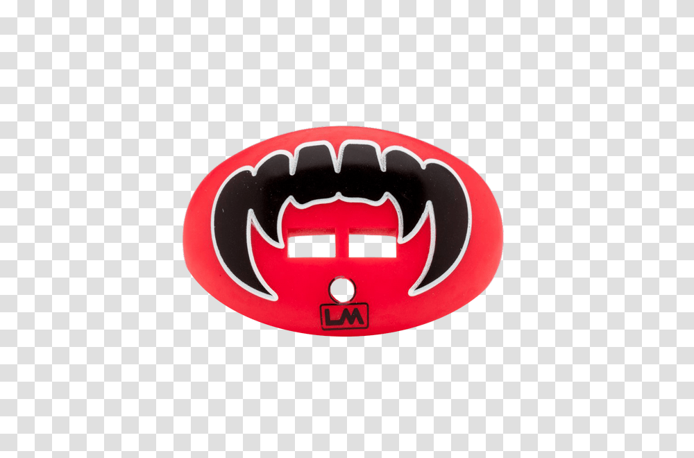 Vampire Fangs Red Football Mouthpiece Emblem, Hand, Symbol, Fist, Buckle Transparent Png
