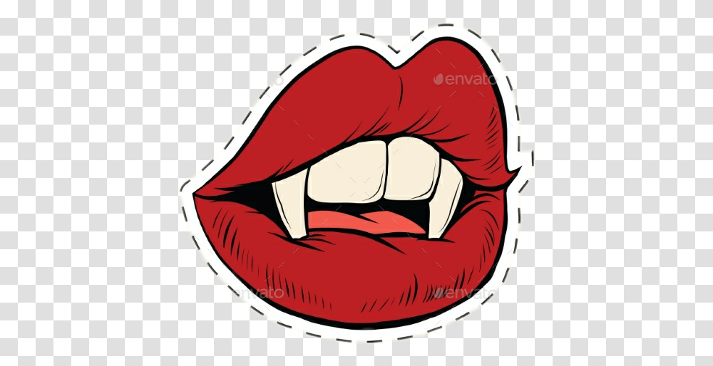 Vampire Fangs Sticker Challenge, Teeth, Mouth, Lip, Helmet Transparent Png