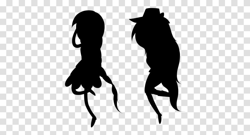 Vampire Girl Images Illustration, Silhouette, Stencil, Hand, Photography Transparent Png