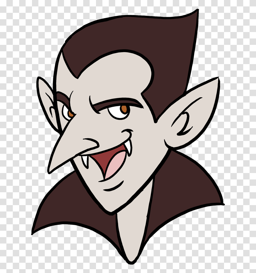 Vampire Simple Drawing Of Vampire, Painting, Book, Comics Transparent Png