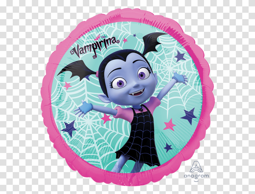 Vampirina Balloons, Label Transparent Png