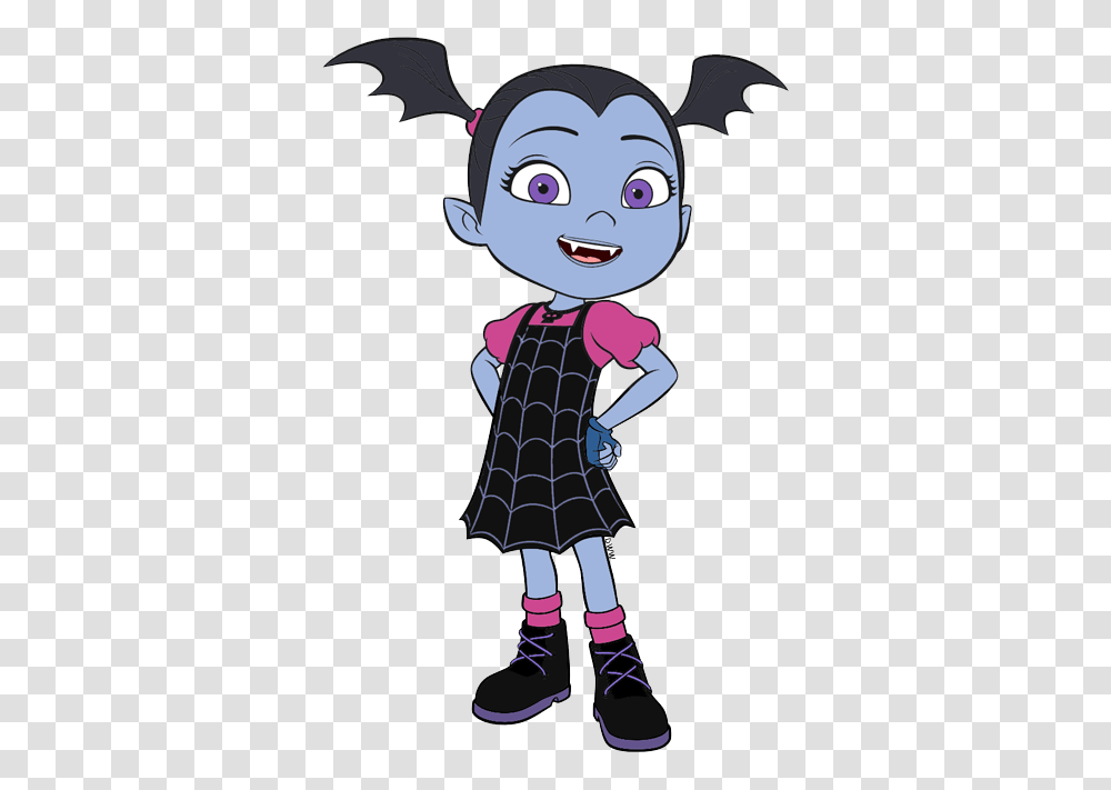 Vampirina Christmas Disney Cartoon Clip Art, Person, Performer, Female, Girl Transparent Png