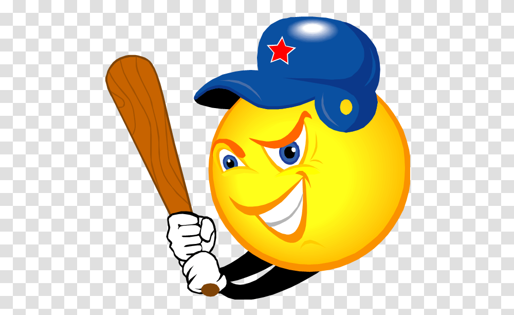 Van Baseballsoftball Association Baseball Bat Smiley Face Baseball, Sport, Sports, Team Sport, Outdoors Transparent Png