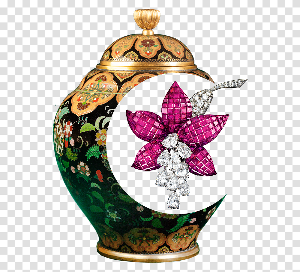 Van Cleef And Arpels High Jewelry, Lamp, Pottery, Jar, Accessories Transparent Png